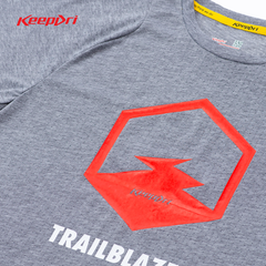 Áo Thể Thao TrailBlazer Keepdri màu Xám Đen KTMXDENTRAIL02