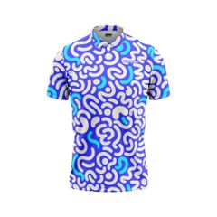Áo Pickleball - Tennis - Golf Polo Ocean Fade