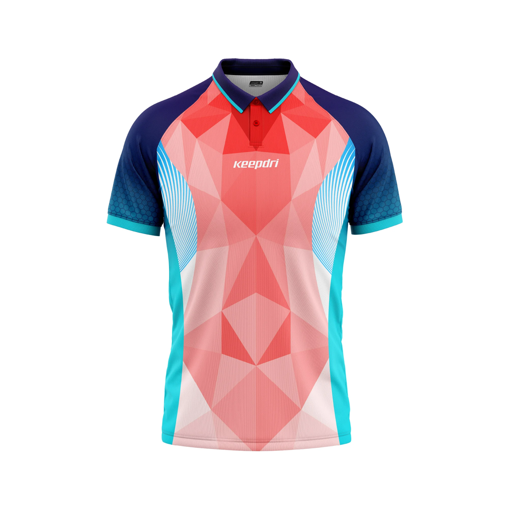 Áo Pickleball - Tennis Polo họa tiết năng động