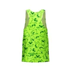 Áo Tanktop Chạy Bộ Họa Tiết Chó Pug Seamless - Không Đường May