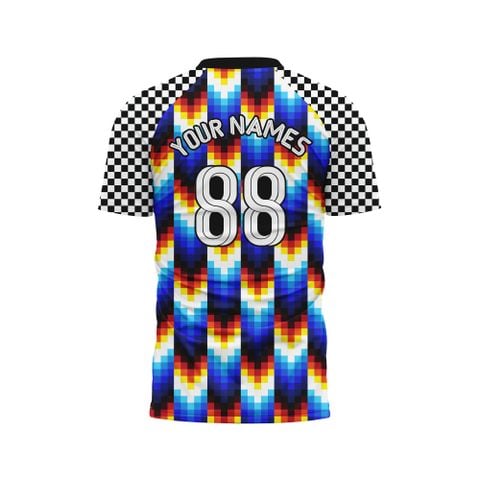 Áo Bóng Đá Thiết Kế Họa Tiết Retro