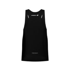Áo Tanktop Chạy Bộ Vải Lưới Đen Seamless - Không Đường May