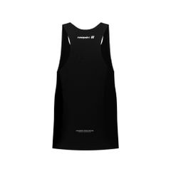 Áo Tanktop Chạy Bộ Trơn Đen Seamless - Không Đường May