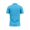  Áo thun đồng phục polo họa tiết xanh ya 