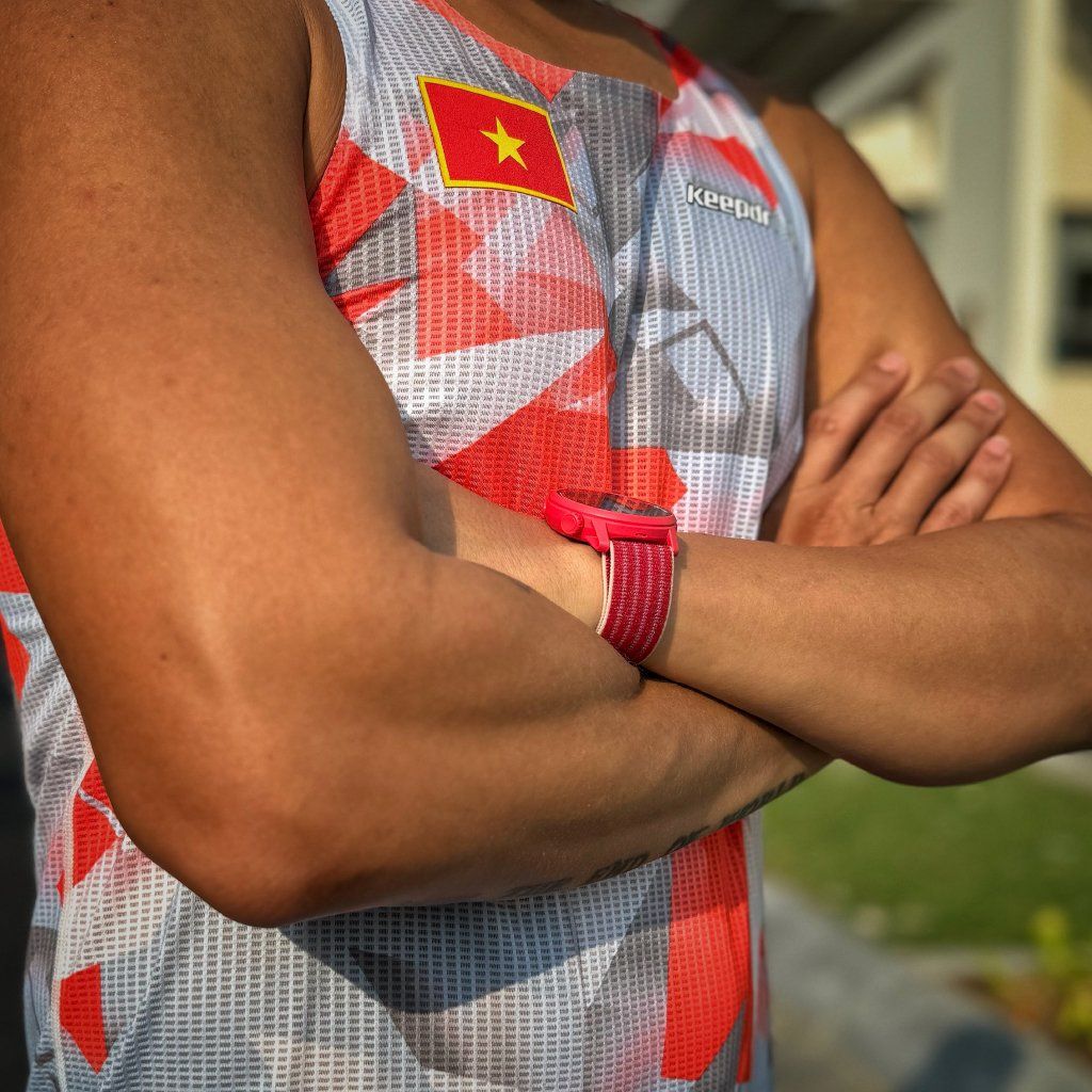 Áo Tanktop Chạy Bộ Running Keepdri Seamless  - Không Đường May