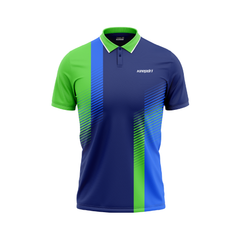 Áo Pickleball - Tennis Polo họa tiết sọc