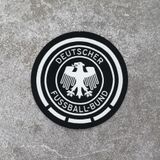 LOGO 3 lớp DEUTSHER đen 7.5x7.5cm