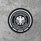 LOGO 3 lớp DEUTSHER đen 6x6cm