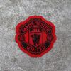 LOGO thêu MANCHESTER đỏ 6.5x6.5cm