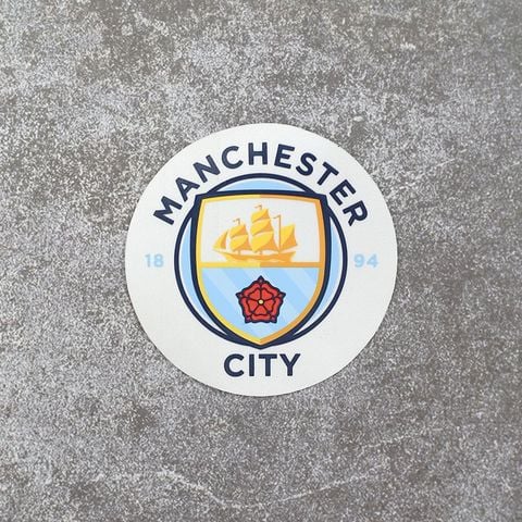 LOGO 3 lớp MANCHESTER trắng