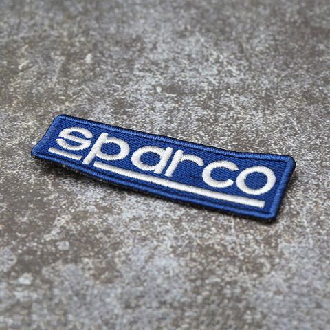 LOGO thêu SPARCO xanh