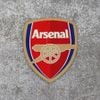 LOGO 3 lớp ARSENAL đỏ