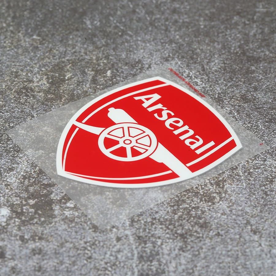 Decal in nhiệt ARSENAL đỏ