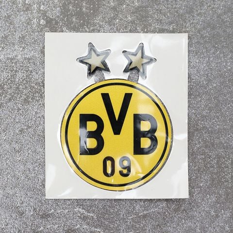 Decal in nhiệt BVB vàng