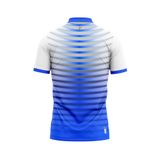 Áo Pickleball - Tennis polo họa tiết xanh đỏ