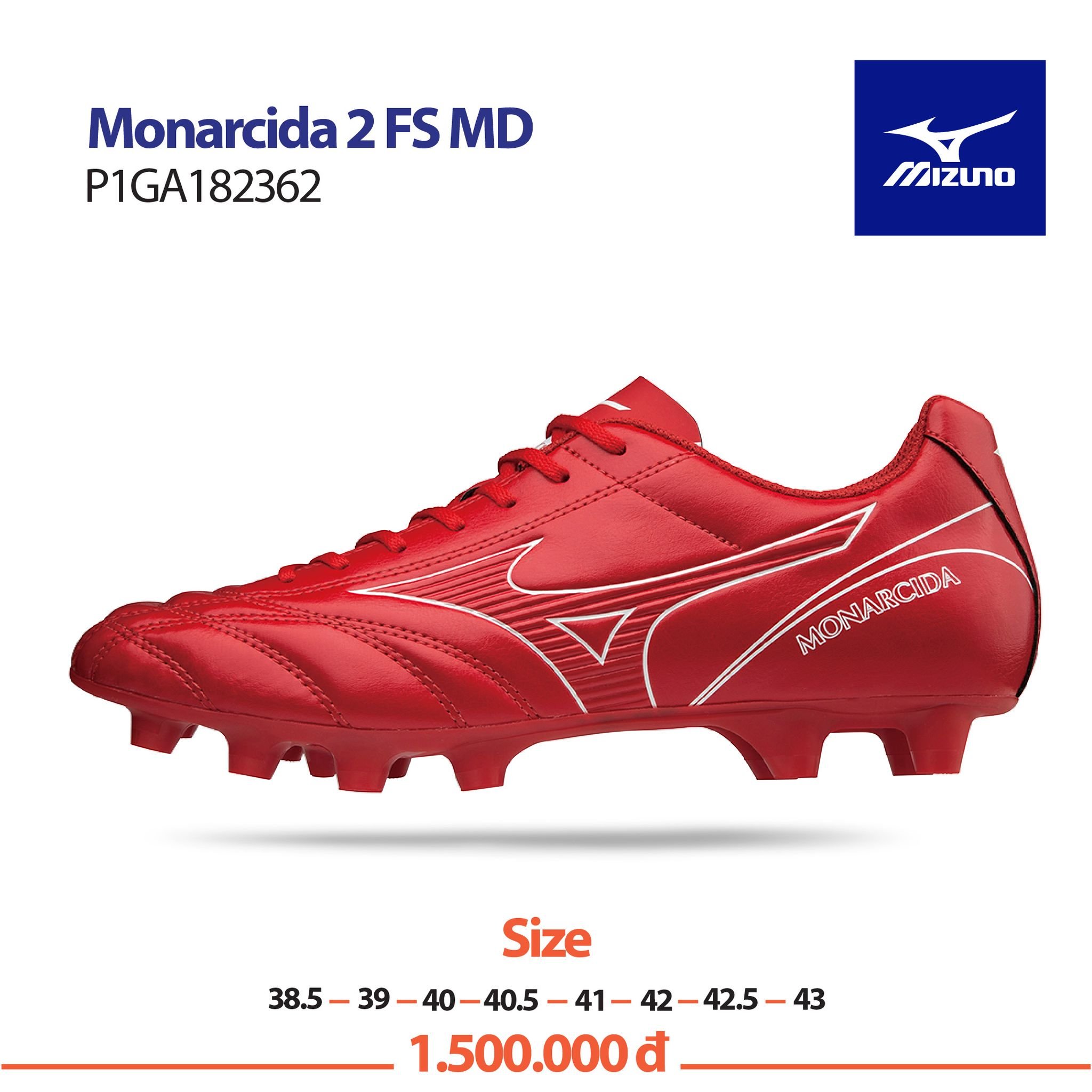 mizuno monarcida 2 fs md