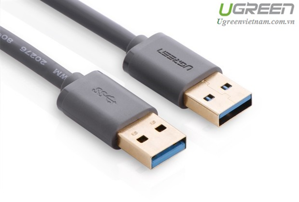 CABLE UGREEN 2 ĐẦU USB 0.5M 10369