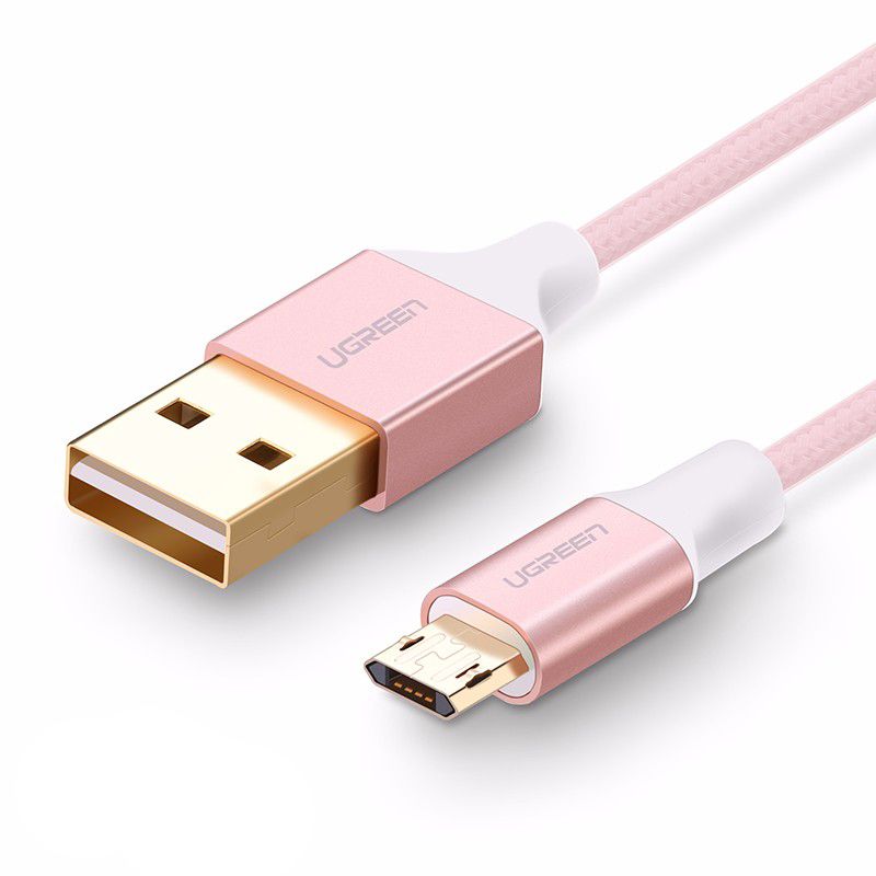 CABLE UGREEN USB MICRO XOAY CHIỀU 30855