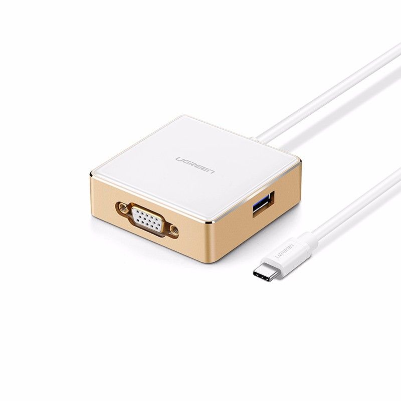 CÁP UGREEN USB-C Ra VGA MULTIPORT