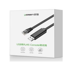 CABLE UGREEN USB 2.0 TO LAN 1.5M 50773
