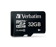 Thẻ Nhớ MICRO SD 32GB VERBATIM PREMIUM 45MB/S