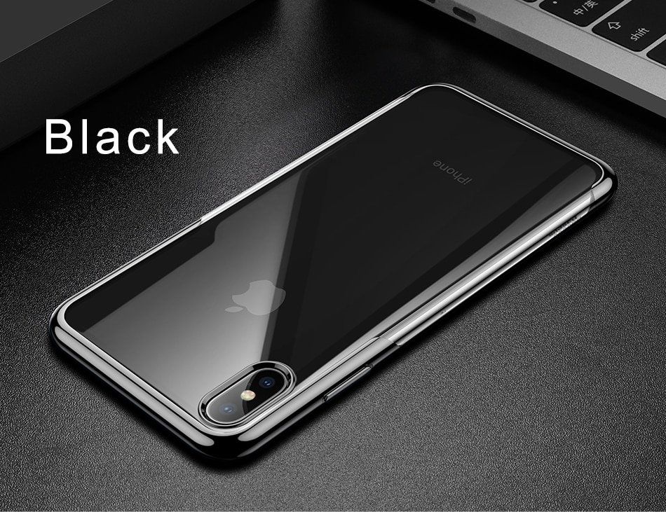 ỐP LƯNG BASUS IP7/8+ DẺO VIỀN BẠC