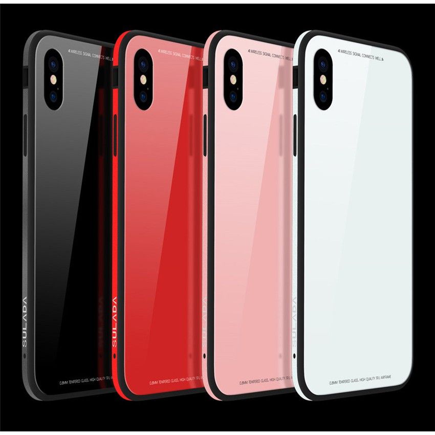 ỐP LƯNG SULADA IPHONE XSMAX MẶT KÍNH