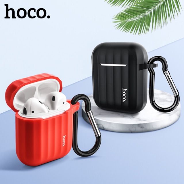 BAO SILICON HOHO AIRPODS1/2 BK WB10