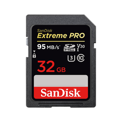 Thẻ nhớ SD 32GB SANDISK EXTREME PRO 95MB/S