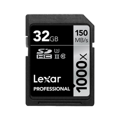 Thẻ nhớ SD 32GB LEXAR 1000X