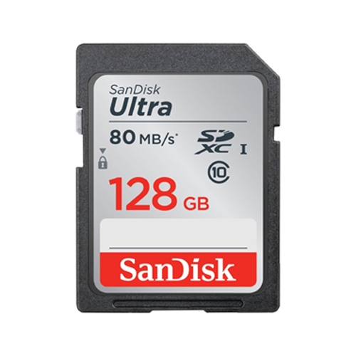 Thẻ nhớ SD 128GB SANDISK ULTRA 80MB/S