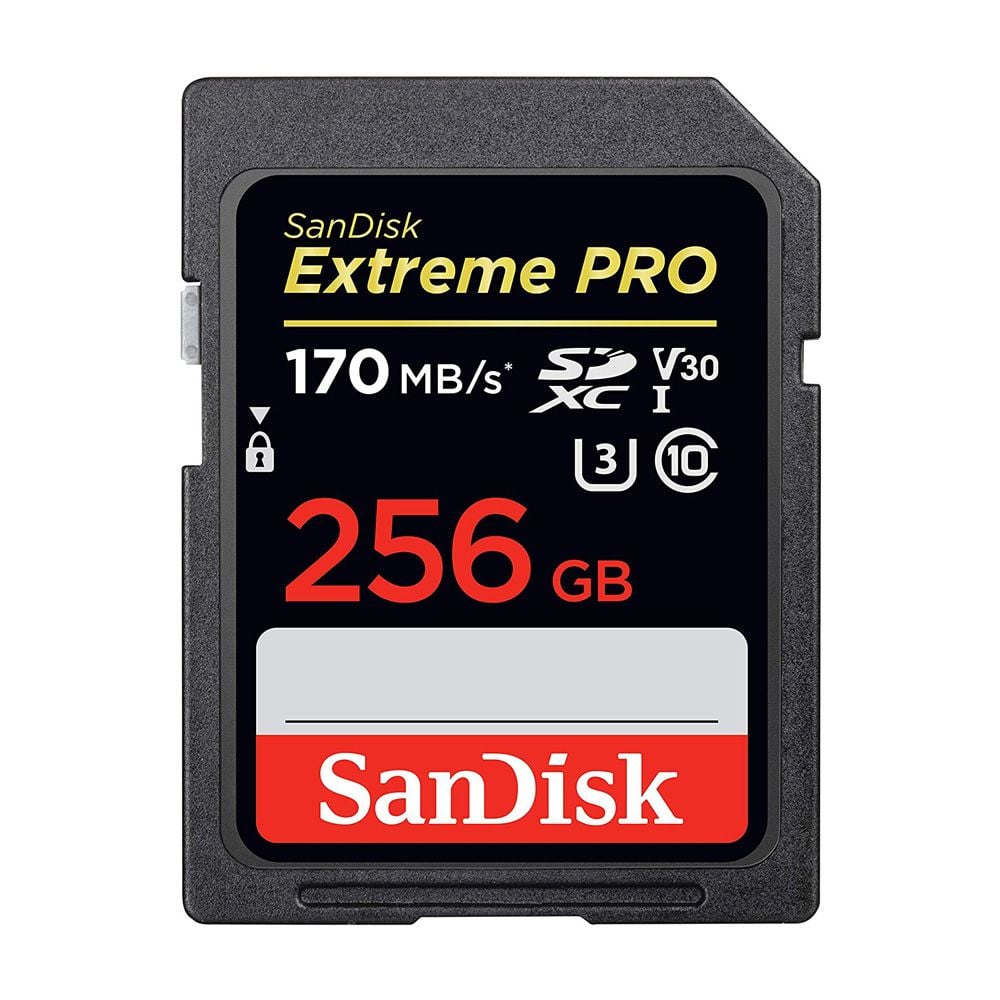 MEMORY SD 256GB SANDISK EXTREME PRO 170MB