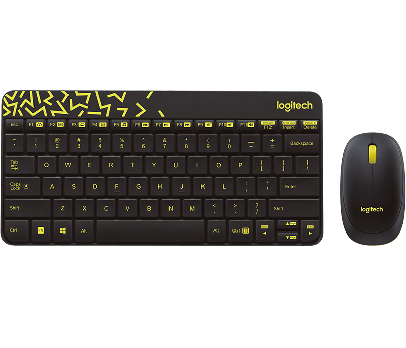 COMBO KEYBOARD + MOUSE LOGITECH WL MK240 BK