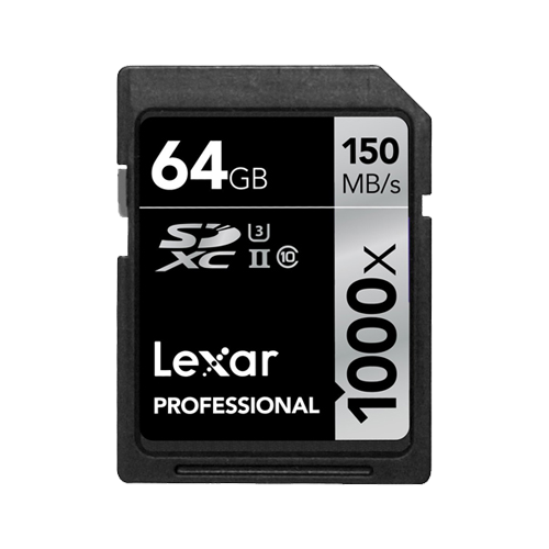 Thẻ nhớ SD 64GB LEXAR 1000X