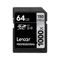 Thẻ nhớ SD 64GB LEXAR 1000X