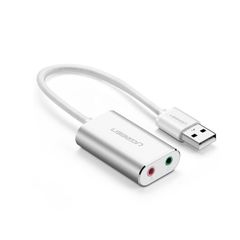 Cáp Chuyển USB 2.0 Ra 3.5mm Kèm Mic