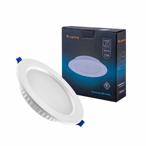 Đèn LED Downlight 9W 3 Màu Luxury