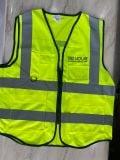  Áo phản quang màu xanh lá chuối BA 004 
