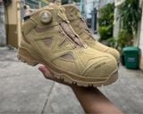  Giày Bảo Hộ Cao Cổ Hans HS-624 Khóa Vặn Mũi Thép Chống Va Đập 