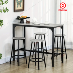 Bộ bàn ăn đa năng có ghế Ohaha - BA015