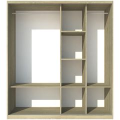 Tủ Quần Áo Gỗ Công Nghiệp Cửa Lùa OHAHA - CL022