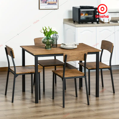 Bộ bàn ăn đa năng có ghế Ohaha - BA017