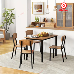 Bộ bàn ăn đa năng có ghế Ohaha - BA017