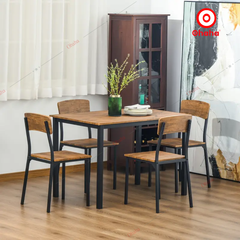 Bộ bàn ăn đa năng có ghế Ohaha - BA017