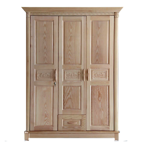 Tủ Quần Áo Gỗ Sồi Nga OHAHA-002