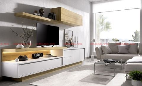 Kệ Tivi Gỗ Công Nghiệp OHAHA 007