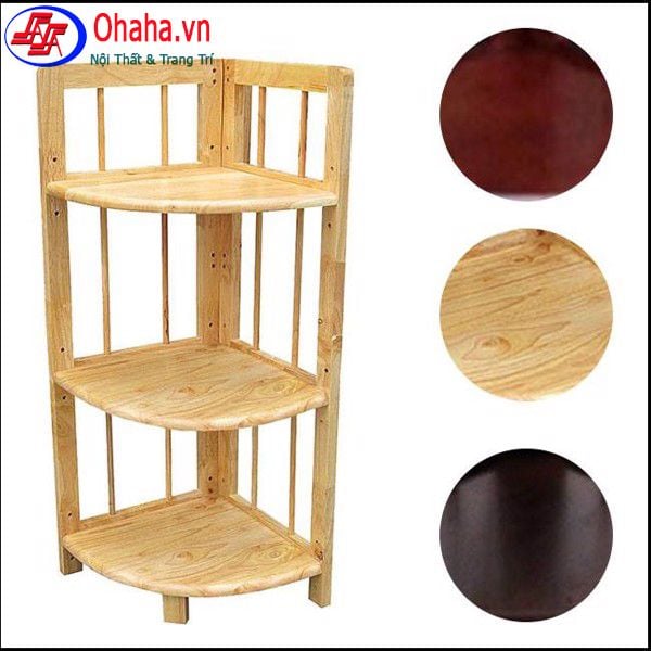 Kệ Góc Tường 3 Tầng (VÀNG) KĐG02-OH OHAHA