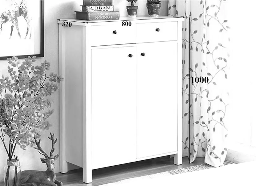 Tủ giày thông minh nhiều ngăn tiện dụng Ohaha - TG031