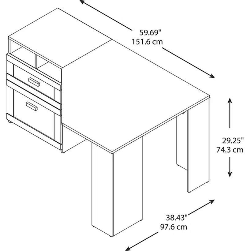 BÀN LÀM VIỆC CAO CẤP OHAHA - 009