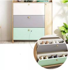 Tủ giày thông minh nhiều ngăn tiện dụng có giá treo Ohaha - TG029